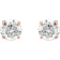 Giani Bernini 18k Gold over Silver Cubic Zirconia Stud Earrings 1 ct. t.w. Rose Gold
