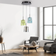 Paul Neuhaus LED-Pendellampa Zula Ø 40 cm Färgstark 3 Lampor Pendellampa ∅ 40cm