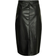 Pieces Pcolga Hw Midi Skirt Mm Jrs - Svart