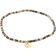 Pilgrim Armband Indie Grått, guldpläterat