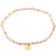 Pilgrim Armband Indie Rosé guldpläterat