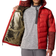Columbia Men's Labyrinth Loop Hooded Puffer Jacket, Medium, Red