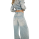 River Island Lyseblå og forvaskede jeans