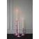Polspotten Drip Lysestage L Pink Fyrfadsstage 25cm