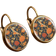 Shein 1pc Flower Detail Earrings Copper Jewelry