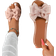 Shein New Womens Butterfly Flower Decor Flip Flops Outdoor And Indoor Flat Bottom Slippers