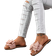 Shein New Womens Butterfly Flower Decor Flip Flops Outdoor And Indoor Flat Bottom Slippers