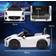 Aiyaplay Voiture Électrique Enfant Licence Officielle Maserati Gran Turismo Folgore Télécommande Nombreux Effets Blanc