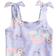 H&M Gemusterter Badeanzug - Lila
