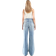 ASOS Lyseblå dad-jeans med vide ben