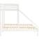 Mack + Milo Mickel Triple Sleeper 90 x 190 cm Bunk Bed 198x208cm