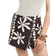 River Island Womens Brown Floral Wrap Skort