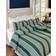 Newport Louisville Påslakanset Grön 220 x 220 + 2 st 50 x 60 cm Påslakan Grön (220x220cm)