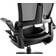 Ergonomisch Schreibtischstuhl mit Adaptiv Lordosenstütze 150kg Bürostuhl 52cm