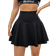Shein Ladies Solid Color Simple Daily Mini Skirt