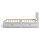 Argos Home Mia Single Bed Frame with 2 Drawers - White 96.3x195.3cm