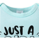 Shein Blue Alphabet Print Crop Bodysuit And Flower Print Flared Pants Baby Girl Outfit