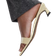 Topshop Inga Square Toe Slip On Mid Heeled Sandals - Pale Yellow