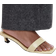 Topshop Inga Slip-On Sandaler Med Mellemhøj Hæl Og Firkantet Tå - Lysegule