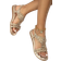 Shein Women Metallic Rhinestone Decor Slingback Sandals, Fashionable Outdoor Ankle Strap Sandals