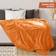 Utopia Bedding Fleece 300GSM Luxury Blankets Orange (228.6x228.6cm)
