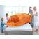 Utopia Bedding Fleece 300GSM Luxury Blankets Orange (228.6x228.6cm)