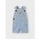 Name It Halfdan Hängselshorts Underdelar Herr - Blue/Coconut Milk