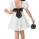 Shein Young Girl Woven Colorblock Sleeveless Bow Decor Casual Dress