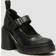 Dr. Martens Eviee Tech Strap Mary Jane Heeled Shoes - Black