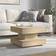 vidaXL 360-Degree Rotatable Sonoma Oak 50 x 50 x 34.5 cm Coffee Table