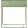 ferm LIVING Plant Box Kukkalaatikko 60x65 cm Teräs Tea Green