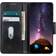 MAULUND Vintage Horse Texture Leather Wallet Case for Galaxy S22 Black