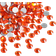 KRALENLAND beadsland 1440 Piece Flat Back Crystal Rhinestones Round Gems,1.3mm-6.5mm, OrangeSS102.7-2.8mm