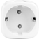 MiBoxer WiFi Stikkontakt Med Energimåler 16A Hvid