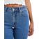 ASOS DESIGN Hourglass Slim Fit Comfort Mom Jeans - Mid Blue