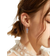 Shein pair Dreamy Beach Style Exquisite Ocean Purple Jellyfish Pendant Earrings Decorated With Rhinestones For Women