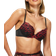 Ann Summers Sexy Lace Planet Padded Plunge Bra, 36DD, Black/Red