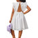 Shein Tween Girl Casual SpringSummer Solid Woven Dress