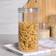 OHS Clear Jar Food Storage Kitchen Container