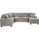 Glory Furniture Oslo G0940B-SC Sectional 35" H X 123" W X 85" D Sofa 123" 3pcs