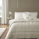 Catherine Lansfield Kingsley Soft Matt Velvet Set - Cream Duvet Cover Beige (200x200cm)