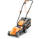 LawnMaster 1200W 32cm Electric Lawnmower Mains Powered Mower