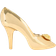 Kurt Geiger Belgravia Shoe Clutch - Gold