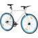 vidaXL Cykel 1 Gear 700C 59 cm Hvid Og Blå Børnecykel
