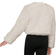 Shein Tween Girl Short Plush Elegant White Fuzzy Coat Autumn Winter