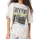 ASOS DESIGN Oversized T-Shirt With Tennis Championships Graphic - Ice Marl