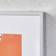 Dunelm Skinny Silver Silver Photo Frame 64x26cm
