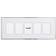 Dunelm Skinny Silver Silver Photo Frame 64x26cm