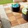 ‎Hardy Deck Terrassefliser teaktræ (60x60cm)