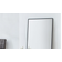 Dunelm Apartment Rectangle Length Leaner Black Floor Mirror 75x145cm